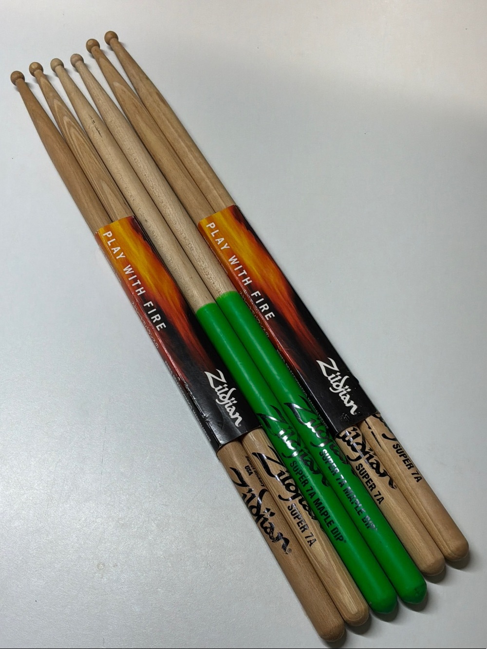 Zildjian Drumsticks - 3 pairs